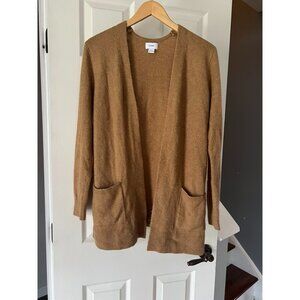 Old Navy Camel Open Front Cardigan Sweater Women’s Small